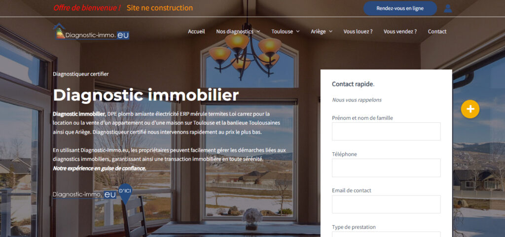 diagnostic immobilier toulouse, diagnostic immobilier ariege