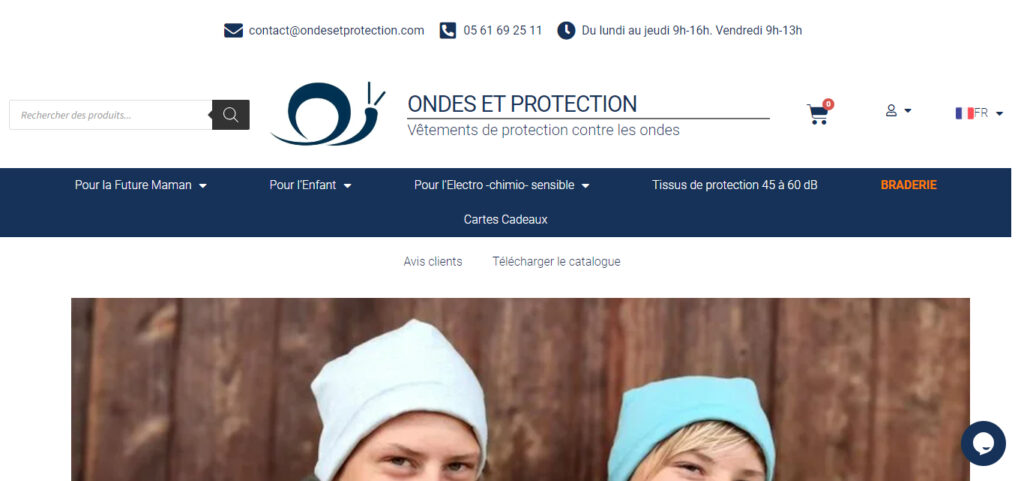 vêtements anti-ondes, anti onde, vetement de protection des ondes